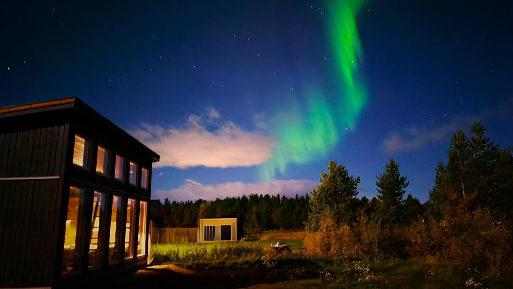 Reindeer River Lights Lodge كيرونا المظهر الخارجي الصورة